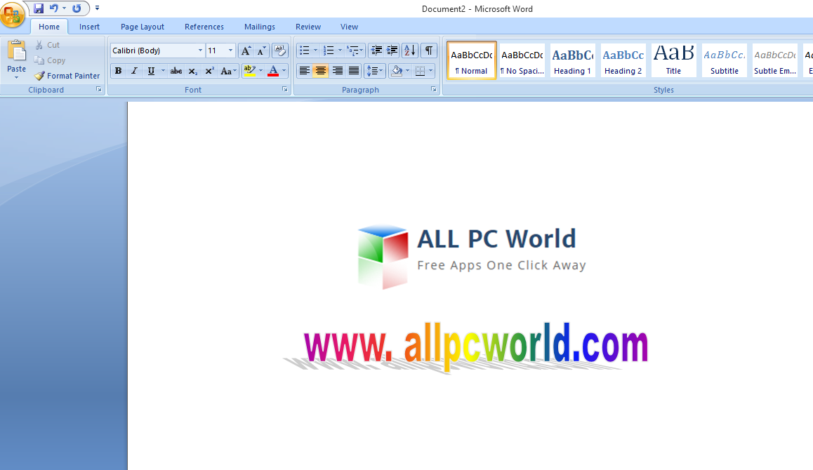 download microsoft word 2007 for pc free