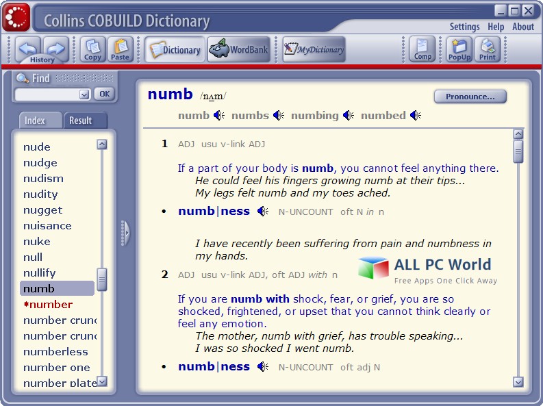 collins dictionary download for pc