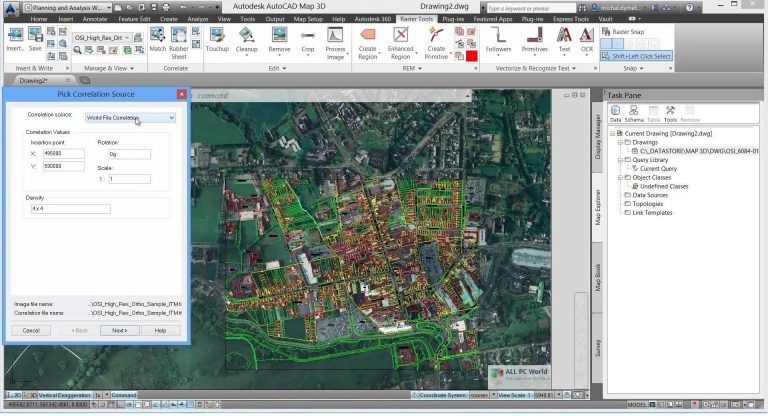 Download AutoCAD Map 3D 2018 Free ALL PC World