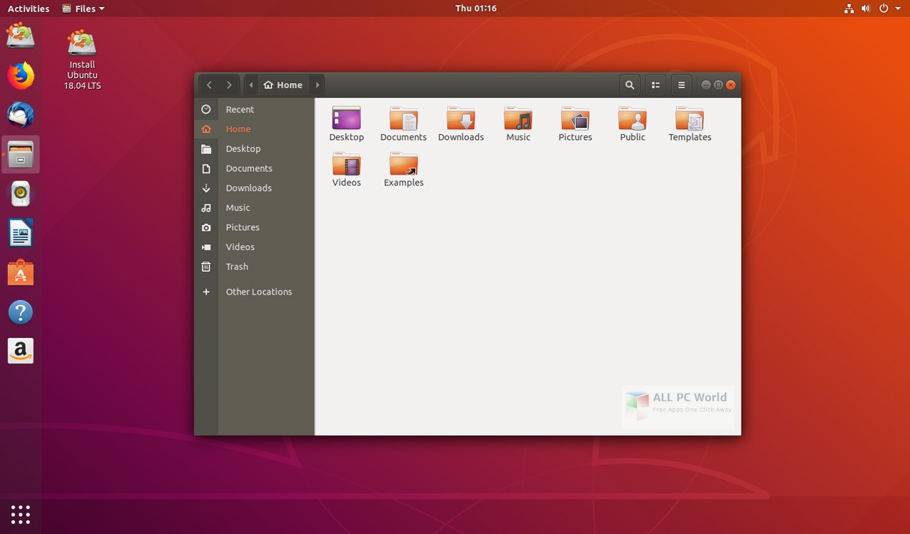 ubuntu download command