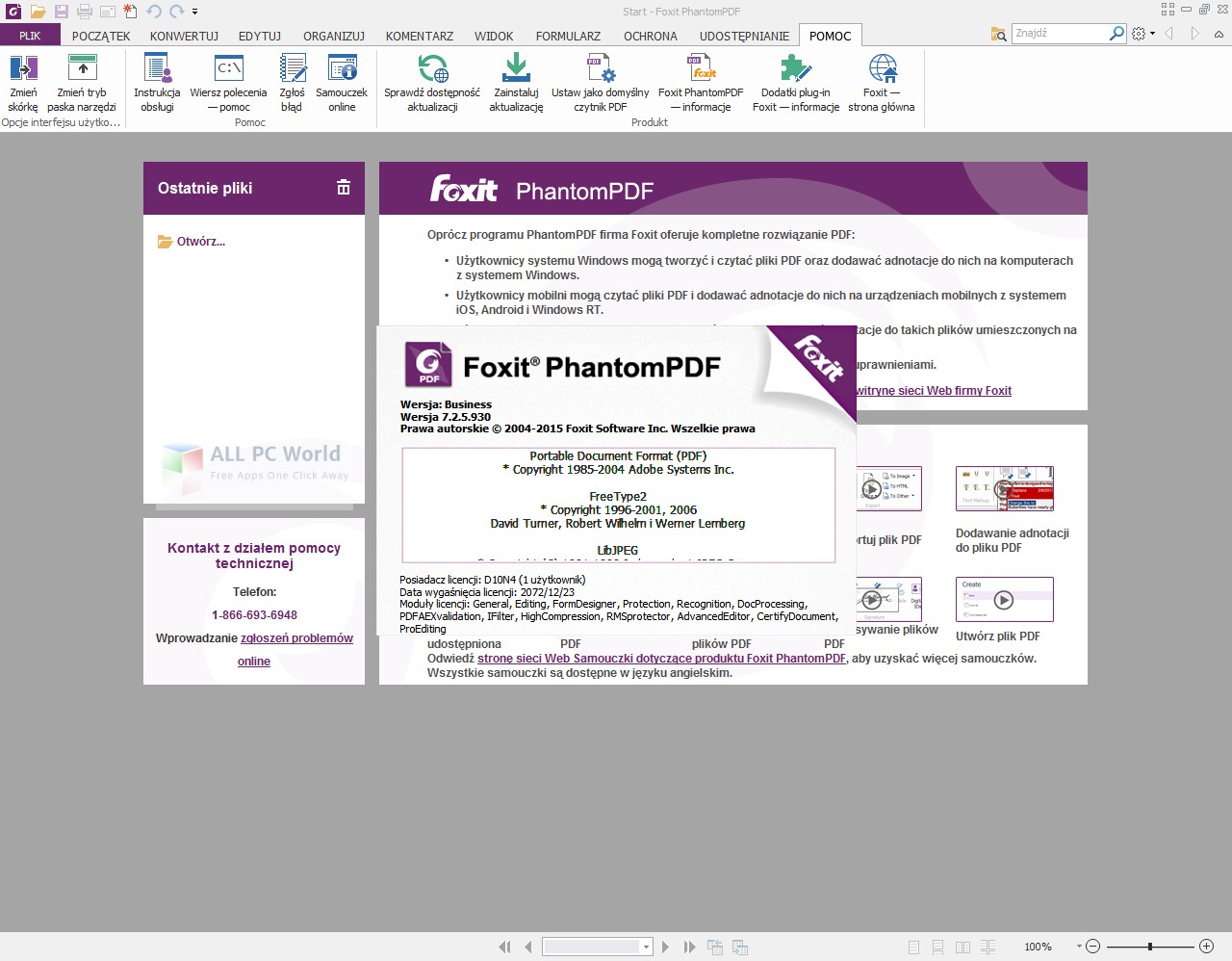foxit phantom pdf editor software free download