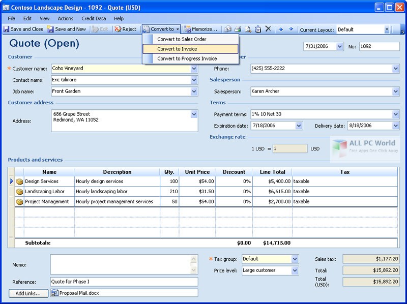 microsoft accounting software free download