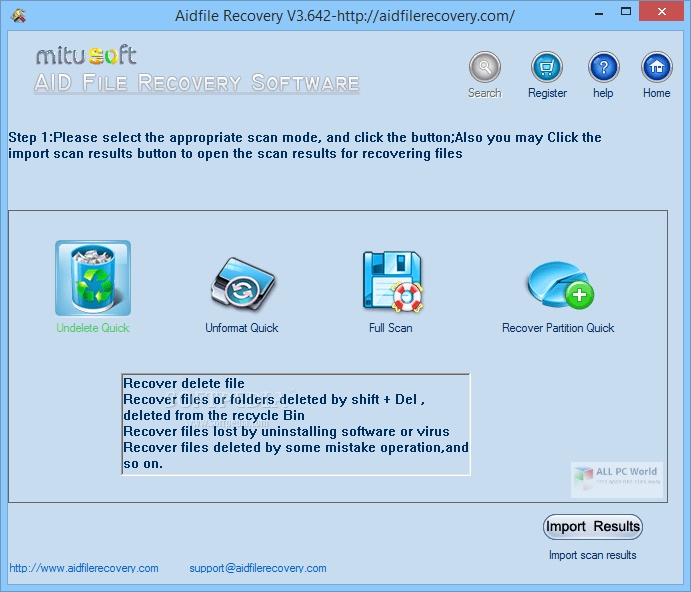 Aidfile Recovery Software 3.7.4.3 Direct Download Linkv