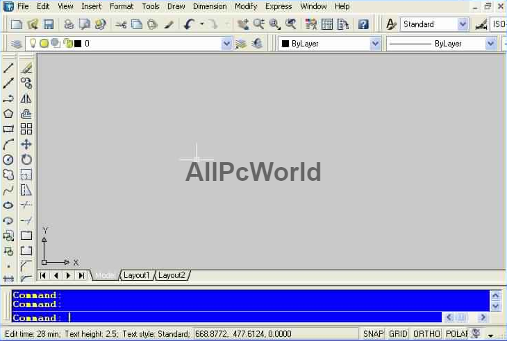 Autodesk AutoCAD 2004 User Interface