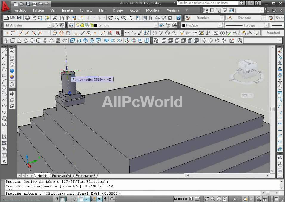 Autodesk AutoCAD 2009 3D User Interface