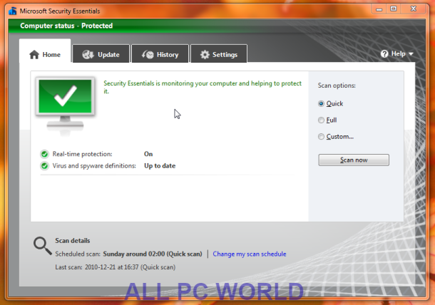 Microsoft Security Essentials Free Download 