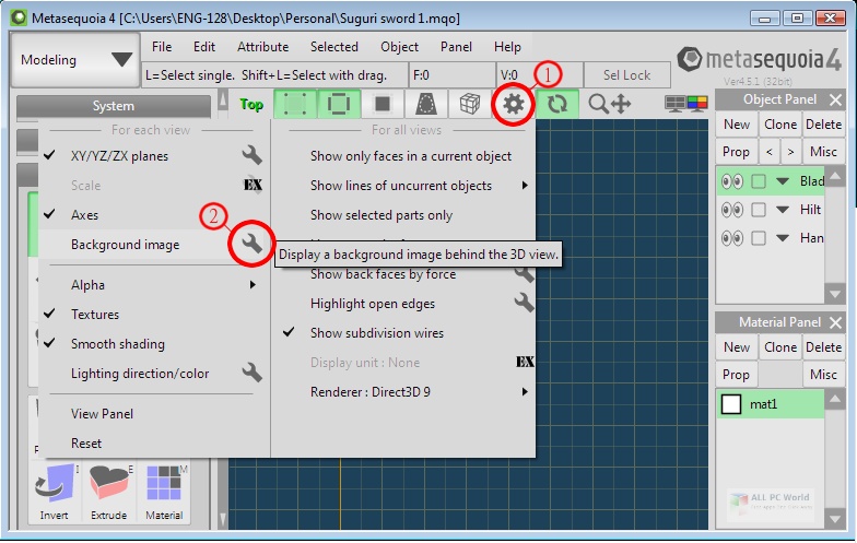 free instals Metasequoia 4.8.6