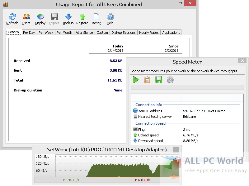 NetWorx 5.5.4 Review and Features 