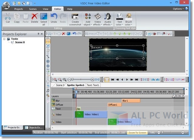 VSDC Video Editor Pro 8.2.3.477 download the new version for apple