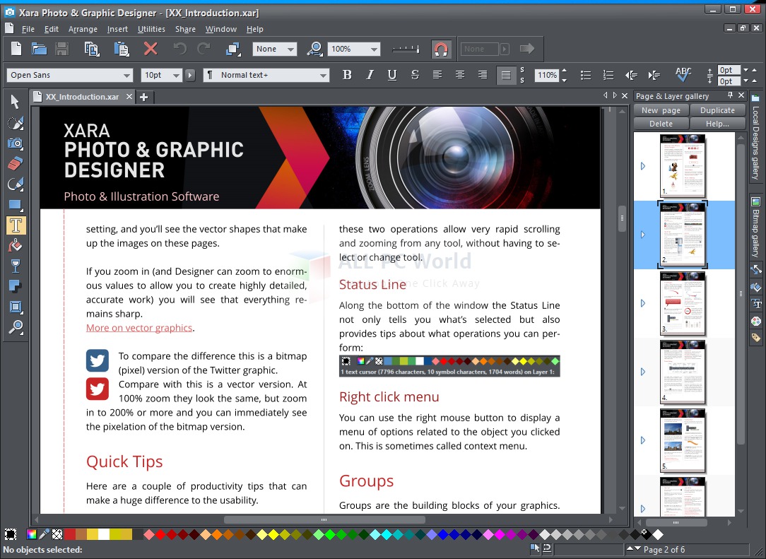 Xara PHOTO & GRAPHIC DESIGNER 365 Review and Features