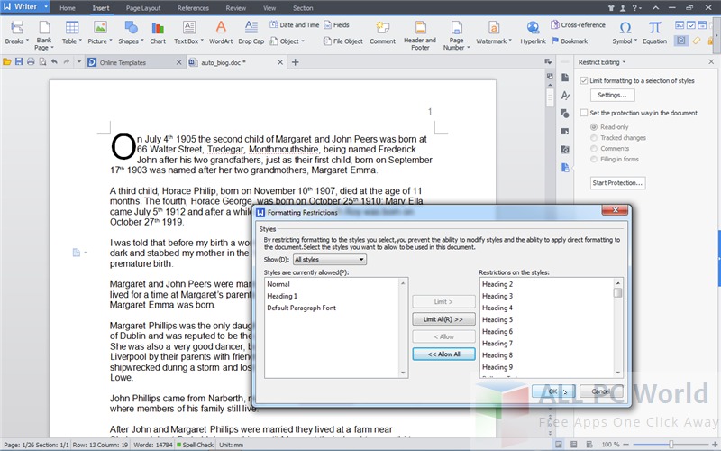 Kingsoft Office Suite 2013 Free Review