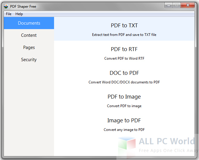 PDF Shaper Free 6.1 Review
