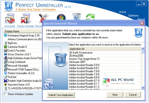 Perfect Uninstaller Review