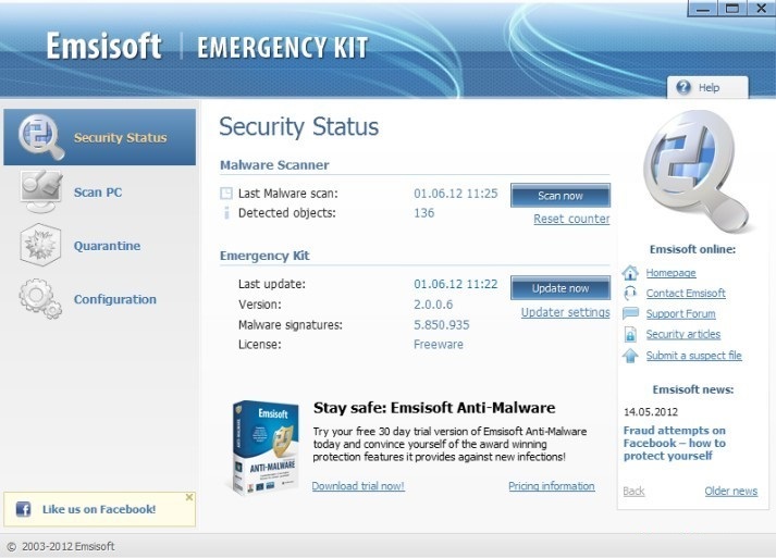 Emsisoft Emergency Kit Review