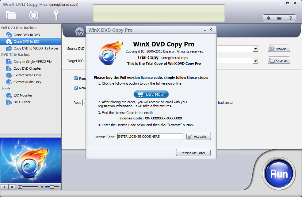 Download WinX DVD Copy Pro Review 