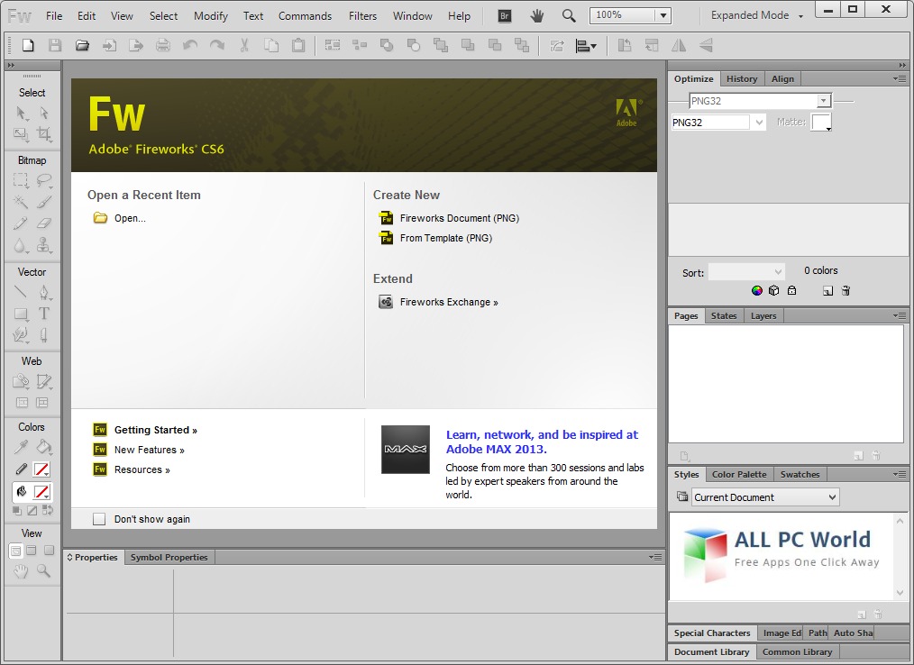 download adobe fireworks cs6