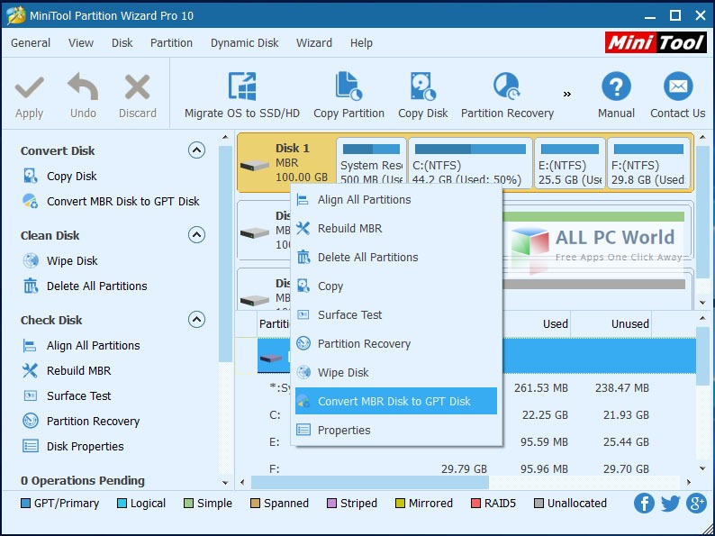 MiniTool Partition Wizard V 10.1 Review