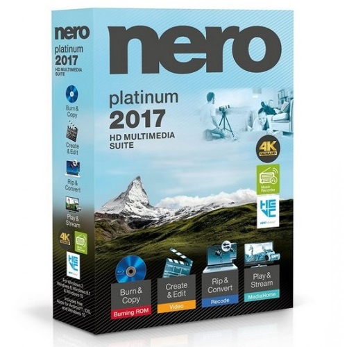 Nero 2017 Platinum 18.0.08400 Multilingual Free Download