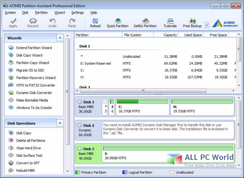 AOMEI Partition Assistant Standard 6.5 Review