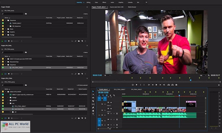 Adobe Premiere Pro CC 2018 12.0 Overview