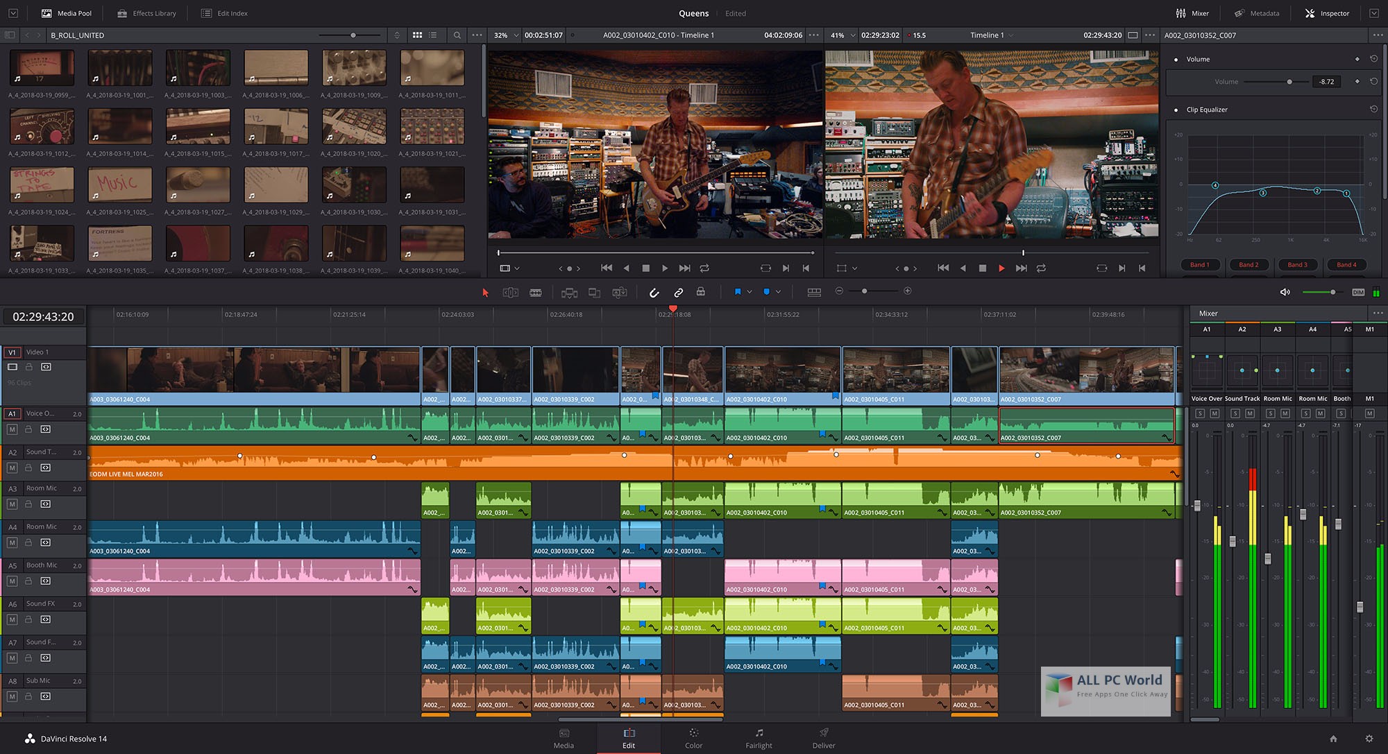 davinci resolve editing