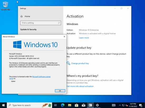 Windows 10 Enterprise Download ISO Preactivated Setup x64