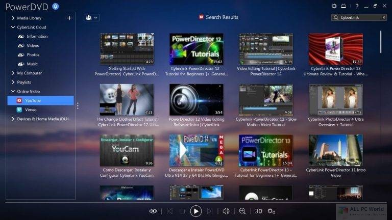cyberlink powerdvd 18 ultra specs