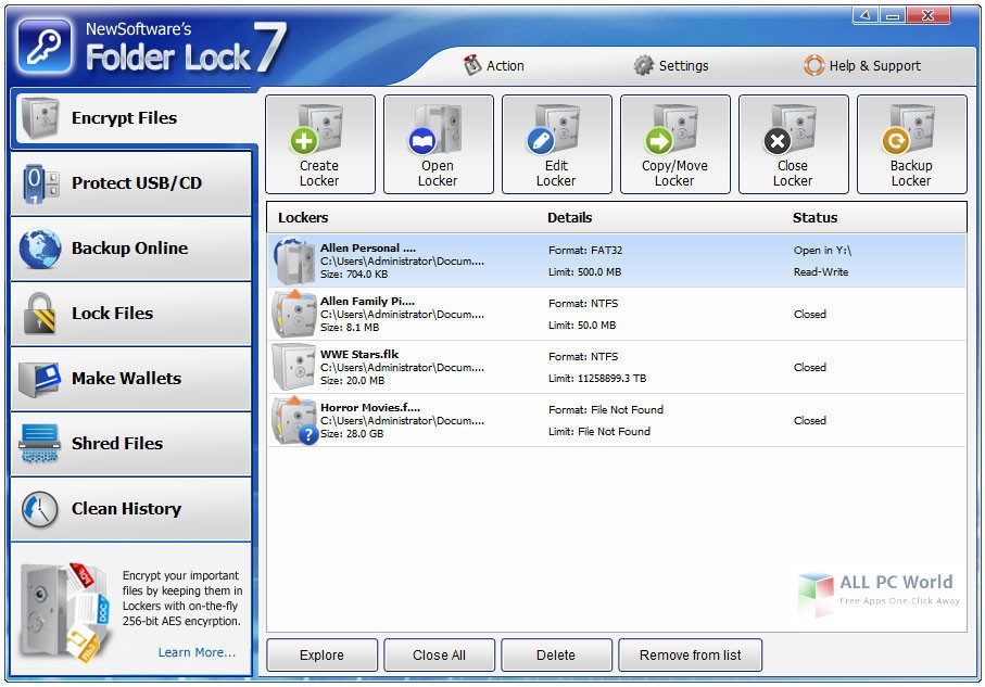 Folder Lock 7.7.4 Review