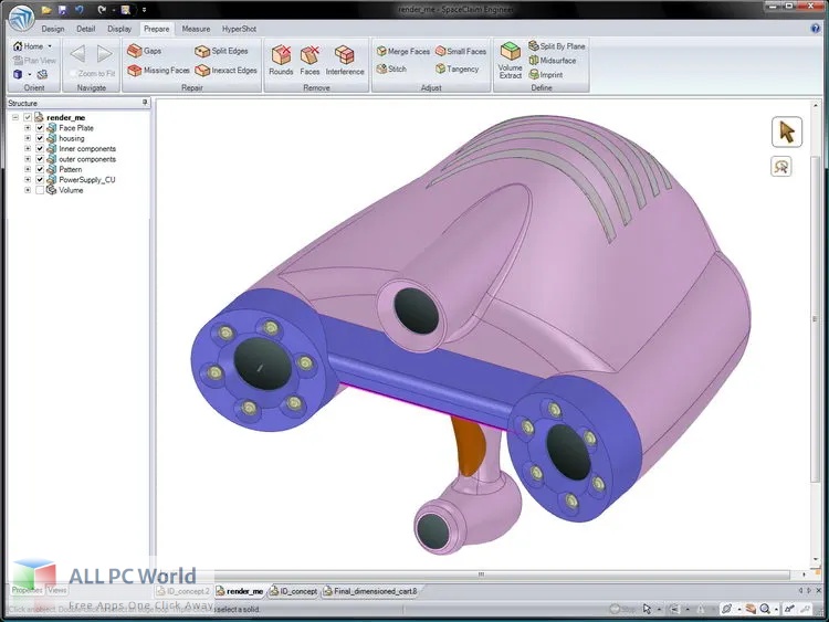 ANSYS SpaceClaim 2022 R1 Free Download