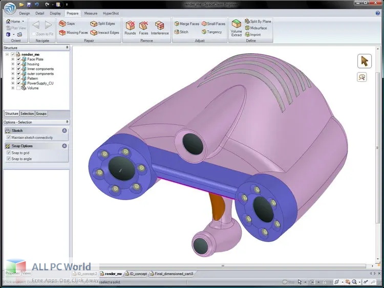 ANSYS SpaceClaim R1 Free Download