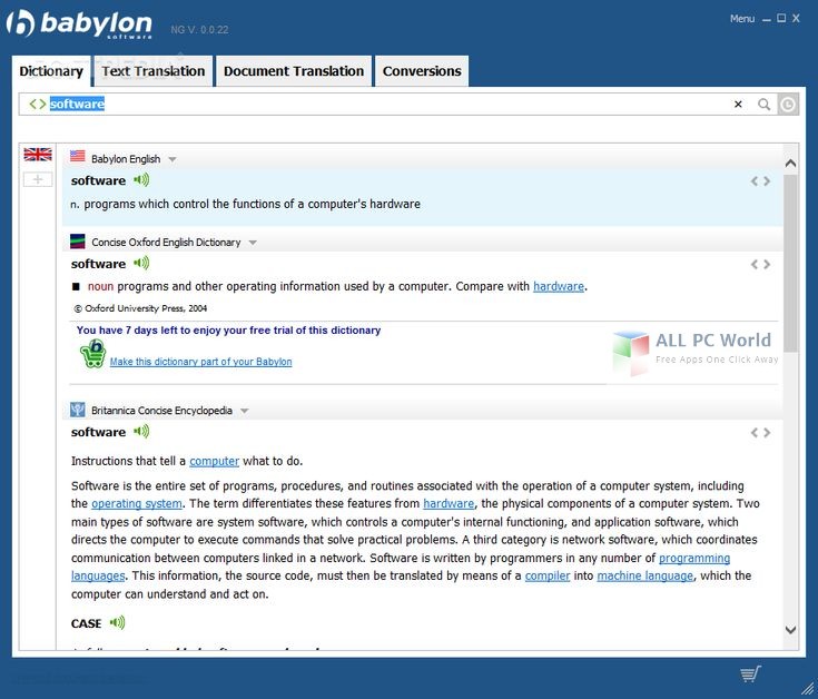 Babylon Pro NG 11 Free Download