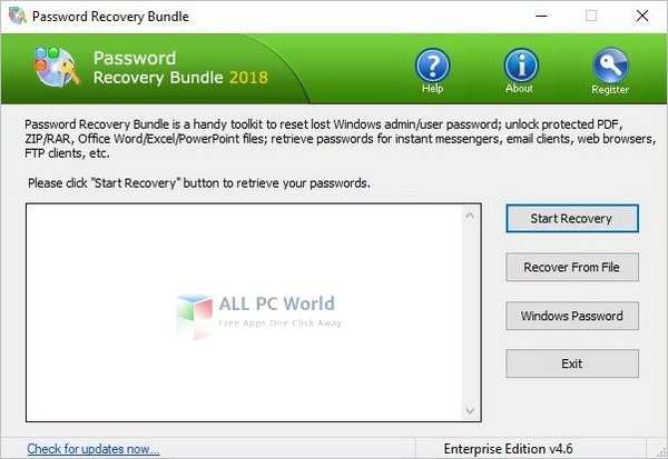 Download Password Recovery Bundle 2018 4.6