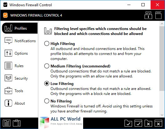 Download Windows Firewall Control 5.1 Free