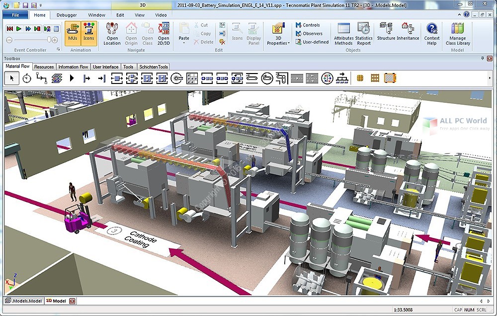 Siemens Tecnomatix Plant Simulation 14.0 Free Download
