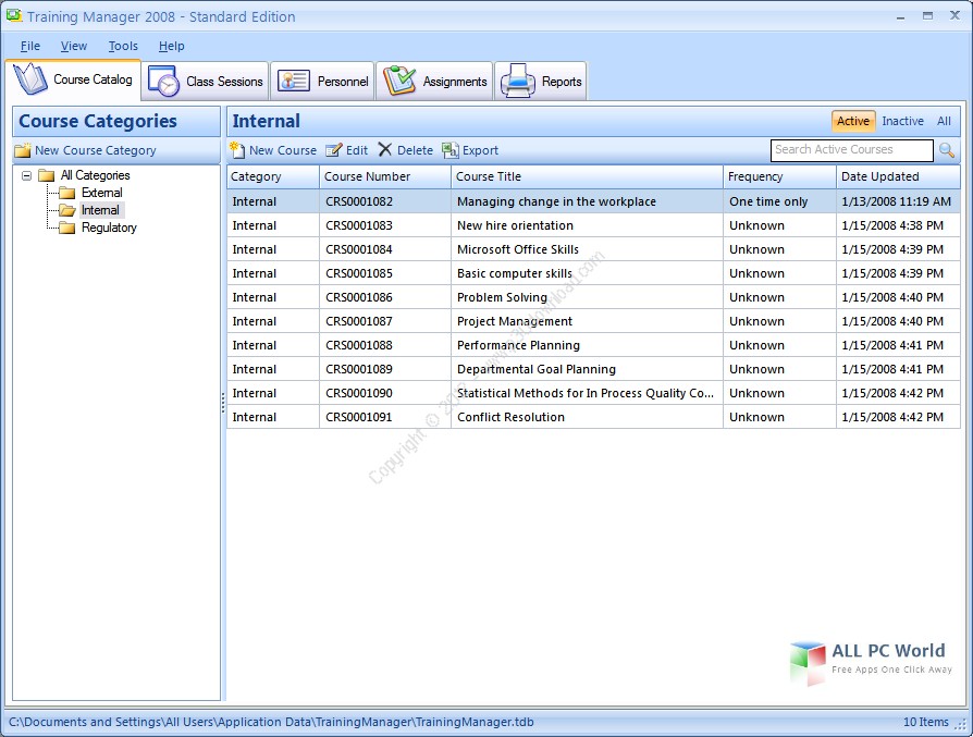 Download Training Manager Enterprise Edition 2018 Free