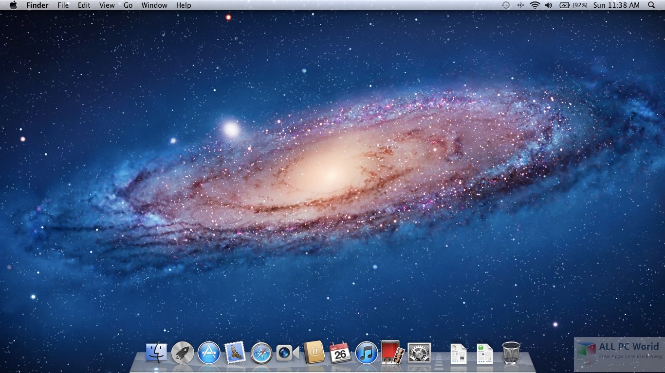Mac OS X Lion 10.7.5 DMG Image Free Download
