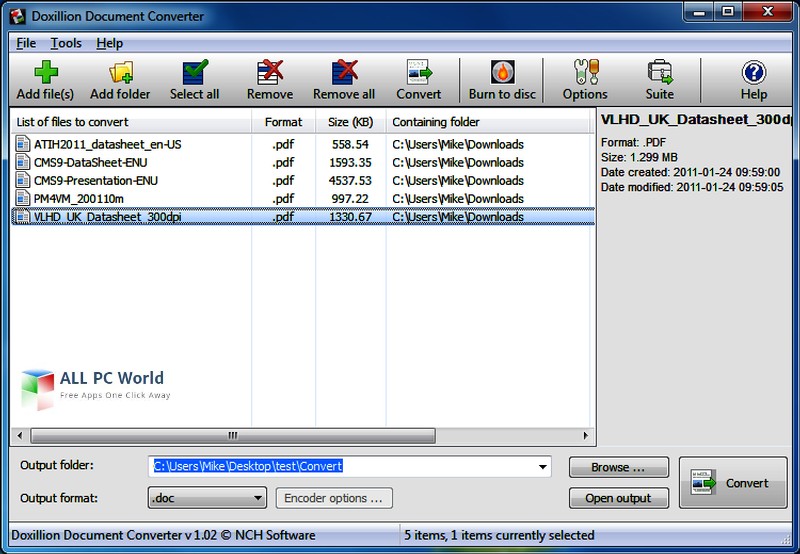 NCH Doxillion Plus Free Download 