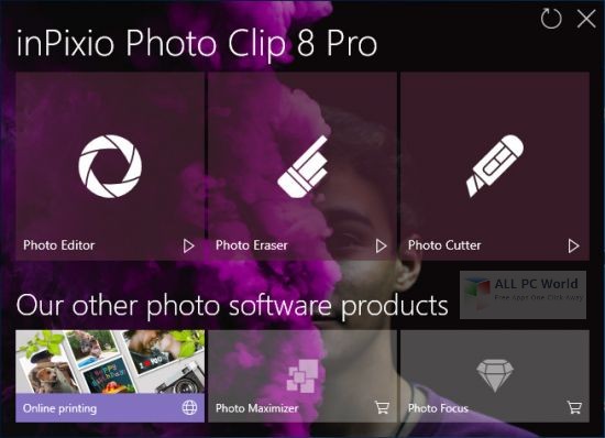 Download InPixio Photo Clip Pro 8.5 Free