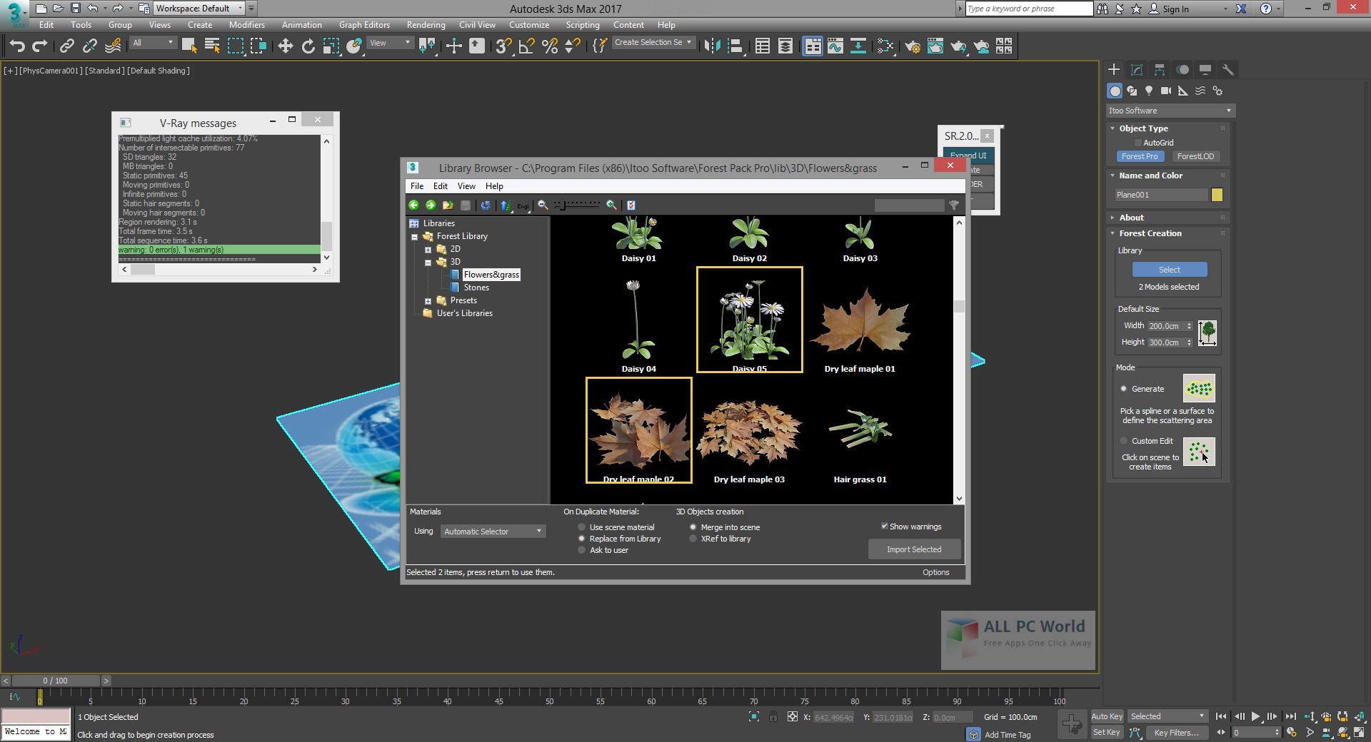 ForestPack Pro 5.4.1 for 3ds Max 2018 Free Download