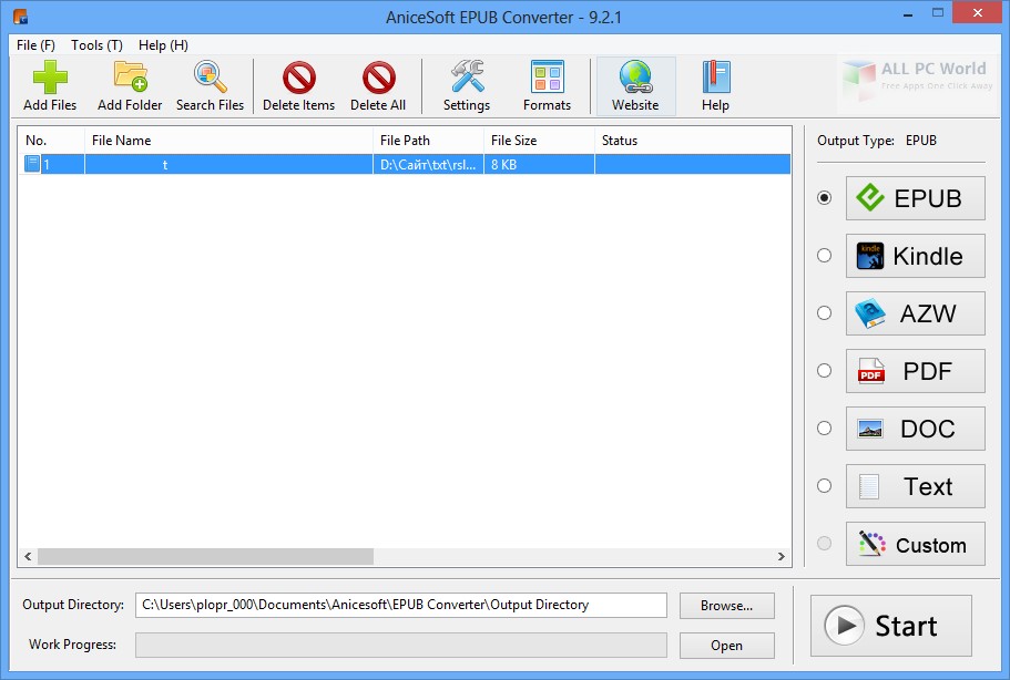 AniceSoft EPUB Converter 13.3 Free Download