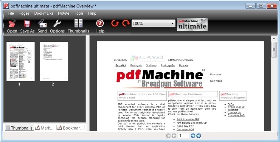Broadgun pdfMachine Ultimate 15.14 Free Download