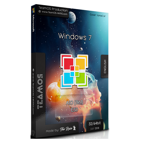 Download Windows 7 AIO SP1 July 2018 Free