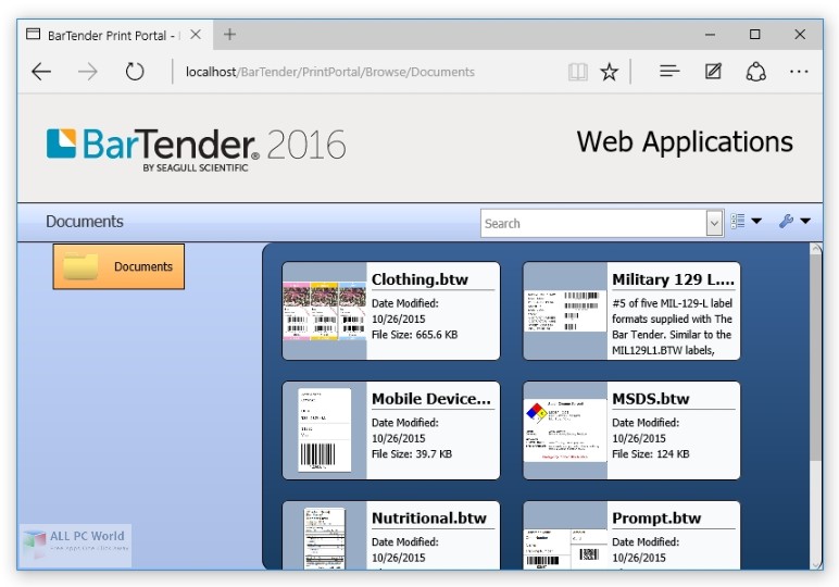 BarTender Enterprise Automation 2016 11.0 Free Download