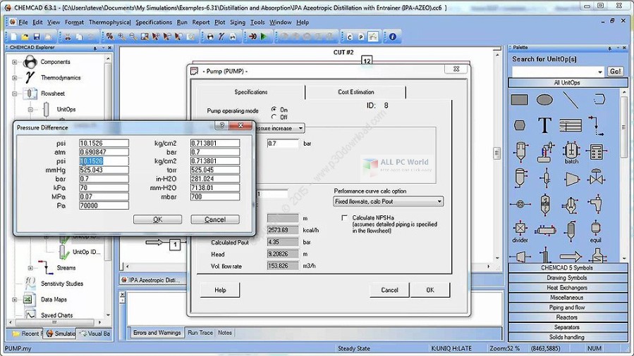 Chemstations CHEMCAD Suite 7.1 Free Download