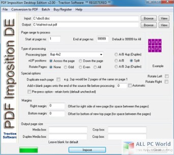 PDF Imposition Desktop Edition