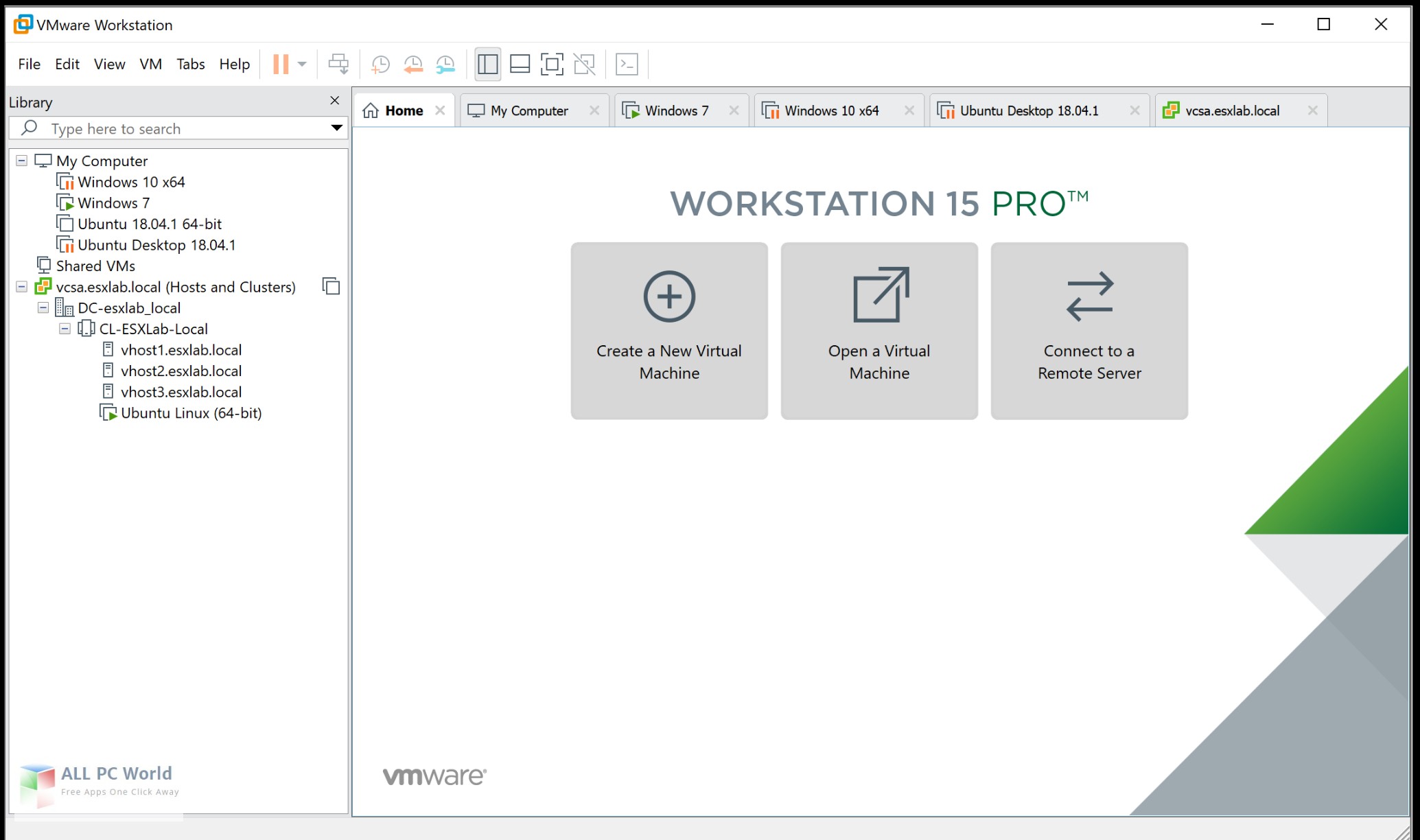 download vmware workstation 15 pro full