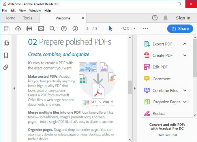 adobe acrobat reader dc 2019 download