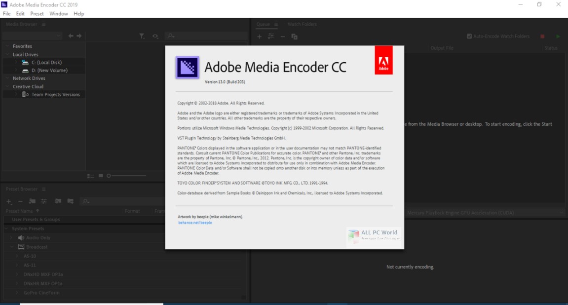 Adobe Media Encoder CC 2019 v13.0 Free Download