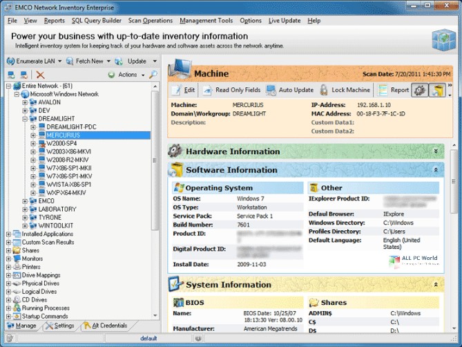 EMCO Network Inventory Enterprise 5.8 Free Download