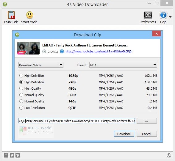 4K Video Downloader 4.4 Free Download
